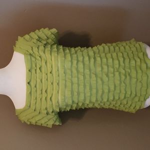 Tiara brand ruffled top